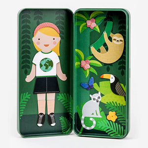 Nature Studies Magnetic Play Tin by Petit Collage
