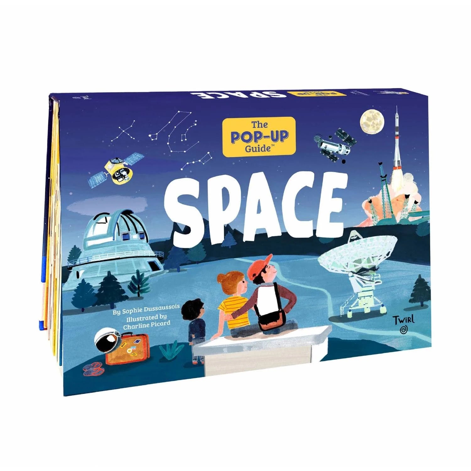 Pop-Up Space Hardback Book by Sophie Dussaussois