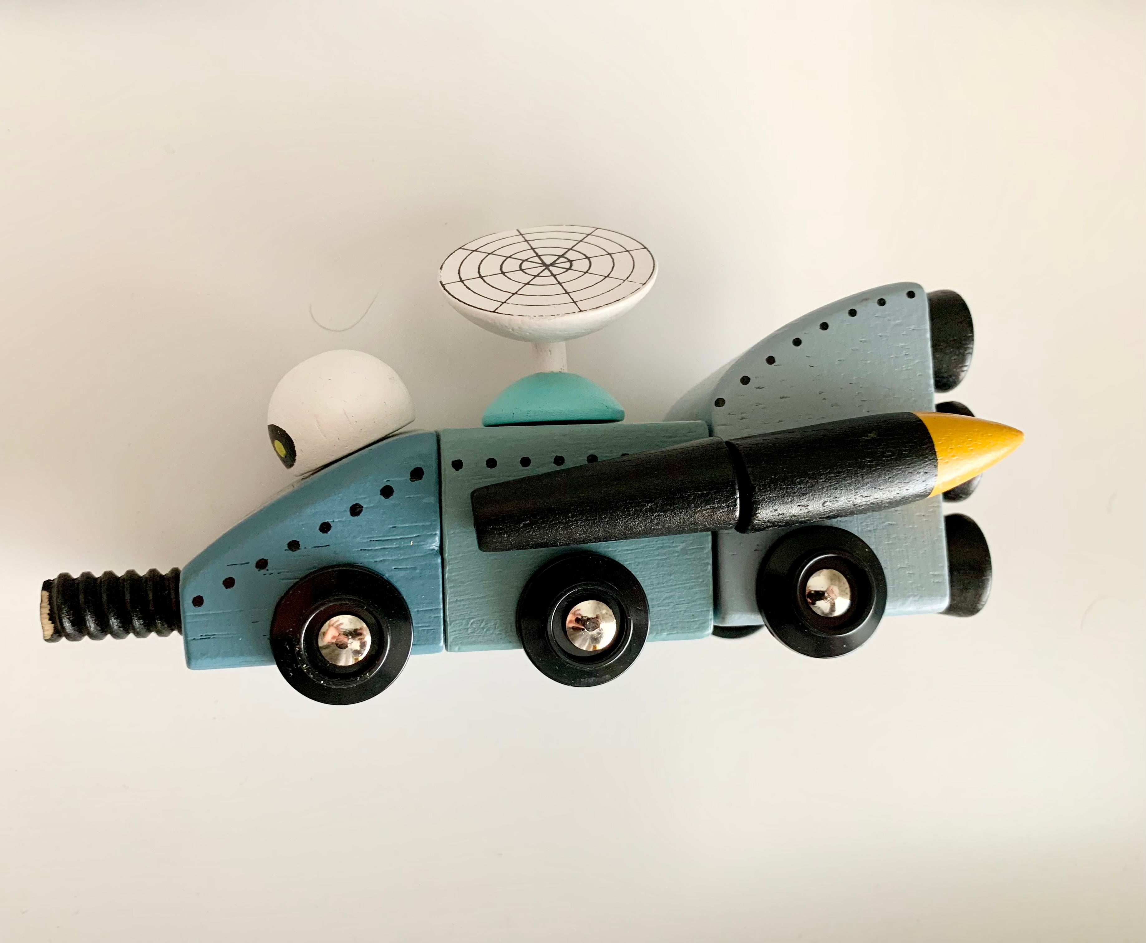 Third Birthday Gift Box with Space Car