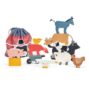 Wooden Toy Farm Animals