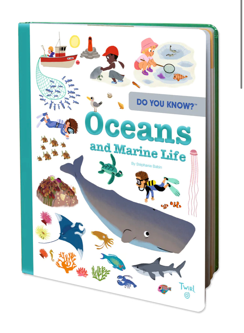 Oceans and Marine Life Hardback Book