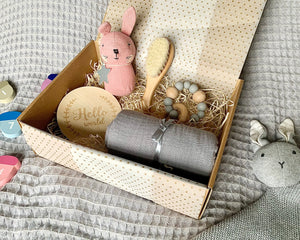 New Baby Gift Box with Rattle