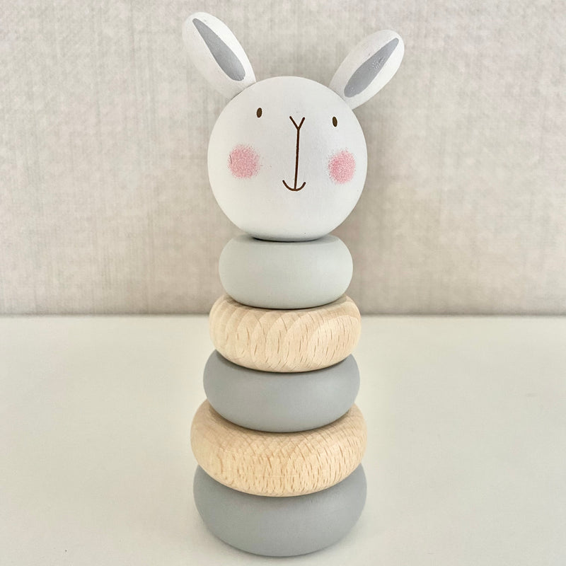 Rabbit stacking toy