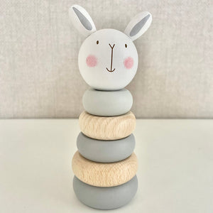 Rabbit stacking toy